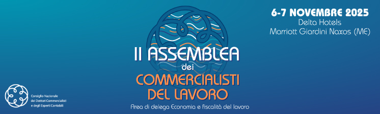 Sistemi è sponsor della 2°Assemblea dei Commercialisti del Lavoro