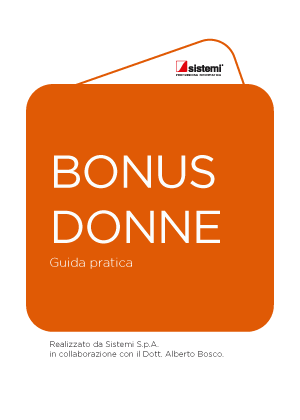 Guida pratica: Bonus donne