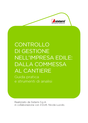 Guida pratica Controllo di gestione nell'imprea edile