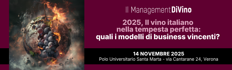 Sistemi è sponsor del convegno “2025, Il vino italiano nella tempesta perfetta”