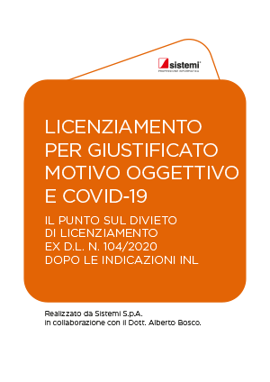 eBook "Licenziamento per giustificato motivo oggettivo e Covid 19"