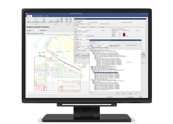 Software per l'enologo gestione cantina