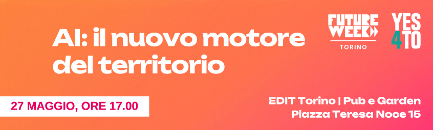 Sistemi è sponsor del workshop “AI: il nuovo motore del territorio”