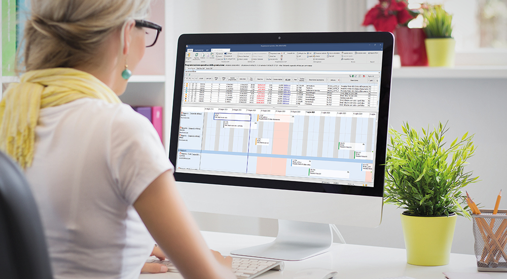ESOLVER per la produzione: programmazione operativa della produzione