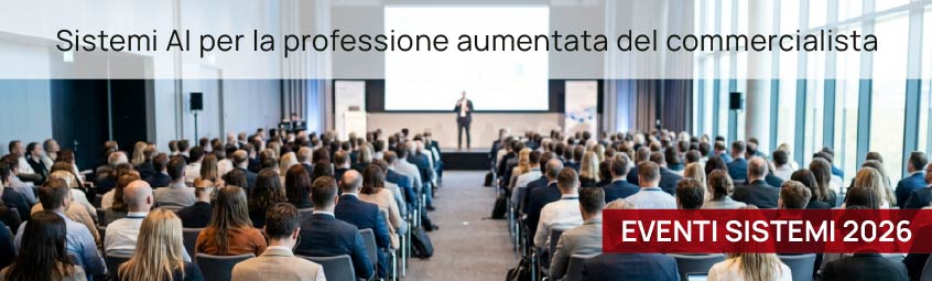 Evento “Sistemi AI per la professione aumentata del commercialista” con l’ODCEC - webinar