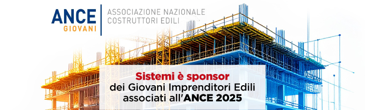 Sistemi è sponsor dei Giovani Imprenditori Edili associati all’ANCE